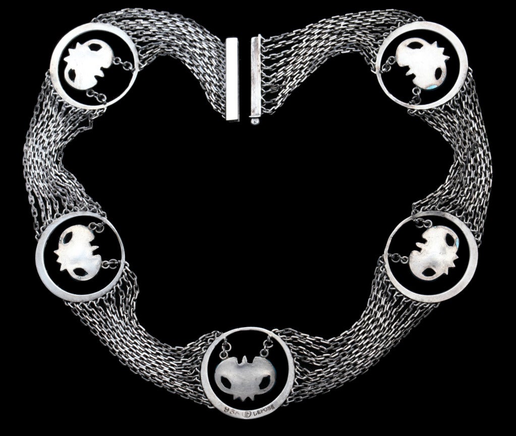 bat choker necklace