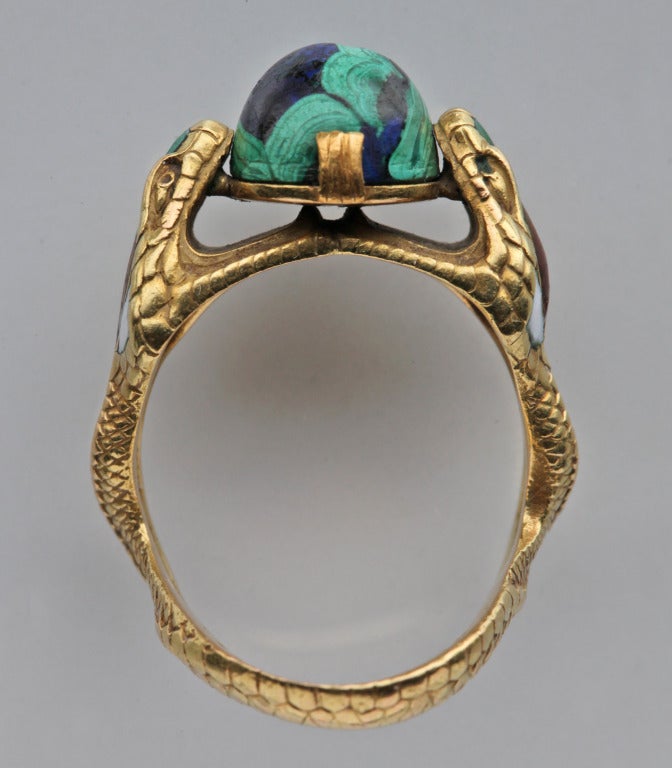 Women's CHARLES BOUTET DE MONVEL Symbolist Serpent Ring