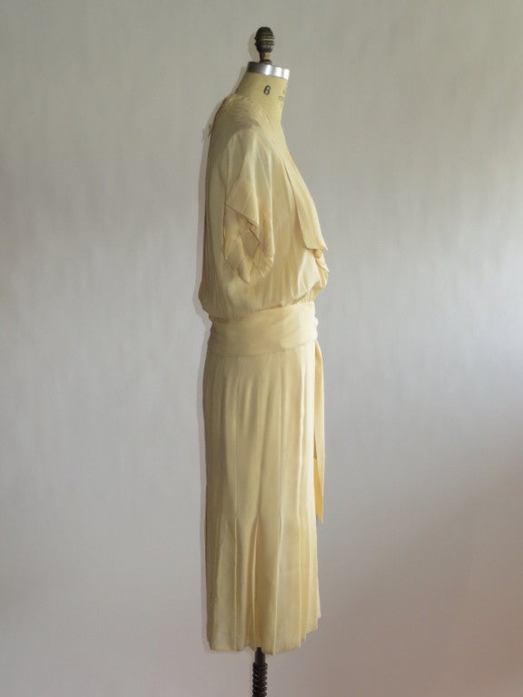 Women's Karl Lagerfeld Chloe Silk  dress and silk slip For Sale