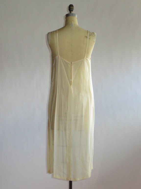 Karl Lagerfeld Chloe Silk  dress and silk slip For Sale 4