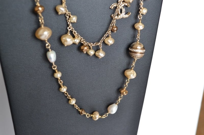 Chanel necklace Strass Balls 3