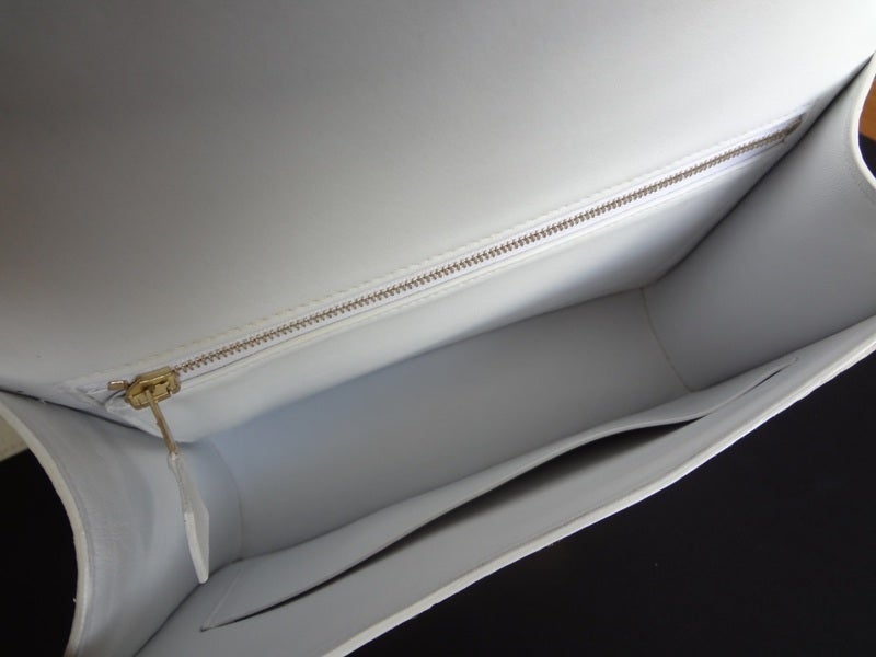 Extraordinaire, rare et Authentique Hermès Constance en peau de baleine 5