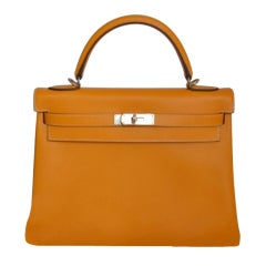 Hermes Kelly 32 Candy Jaune d?Or