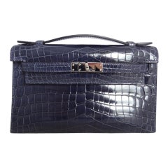 Hermes Kelly Mini Crocodile Niloticus Abysse pdhw