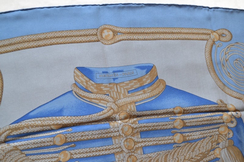 Hermes scarf Brandebourgs In New Condition In Paris, FR