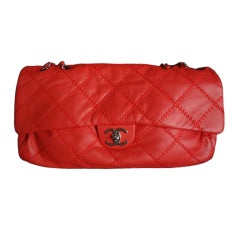 Chanel Flap Coral soft Jumbo