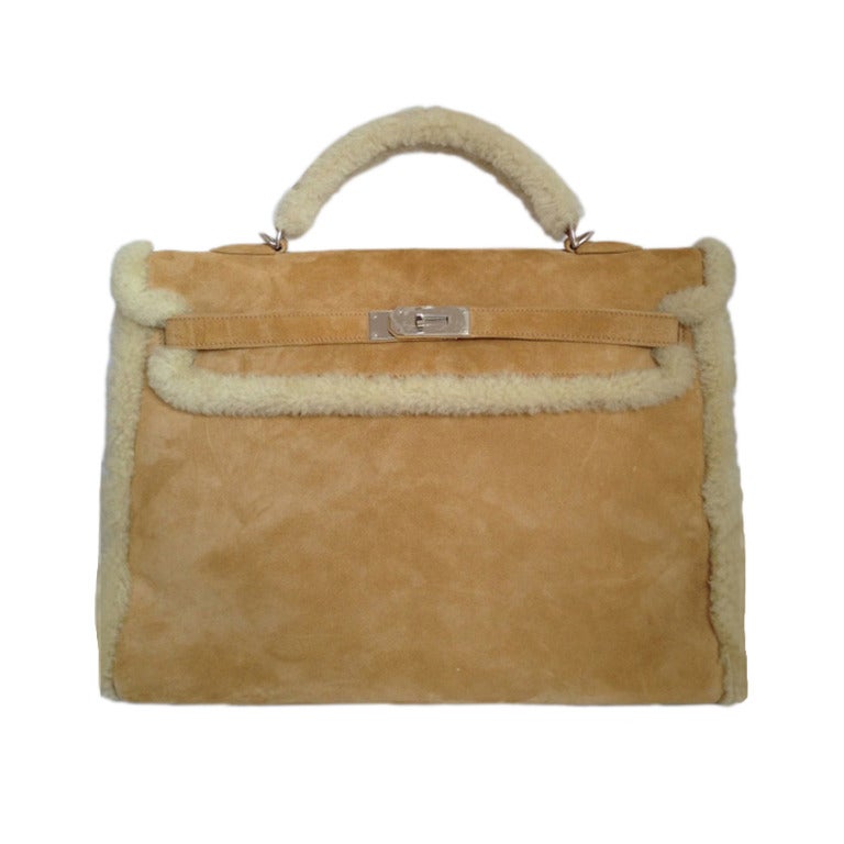 Exceptional Hermes Kelly 40 Teddy Plush