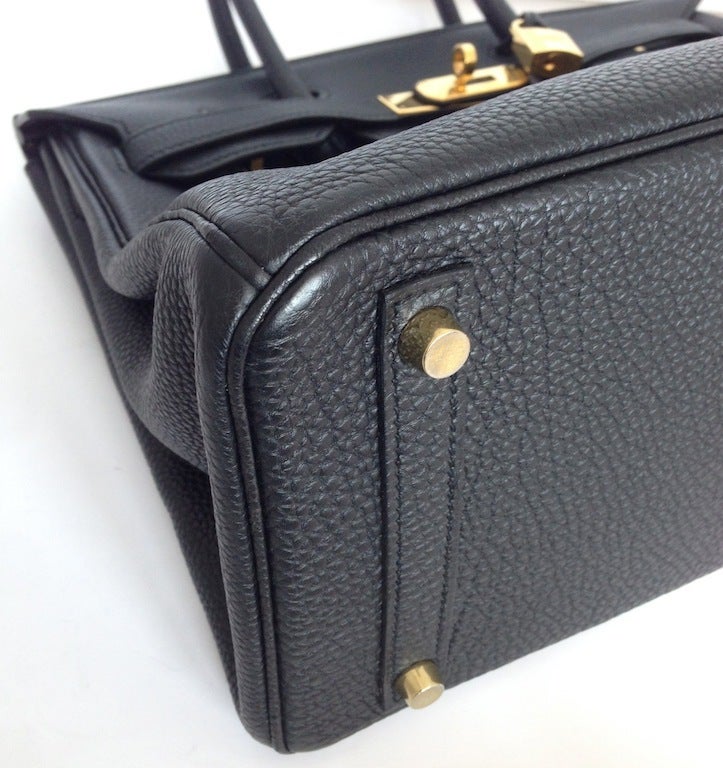 Hermes Birkin 30 Togo black Gold hardware 1
