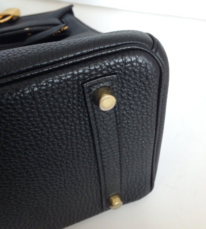 Hermes Birkin 30 Togo black Gold hardware 2