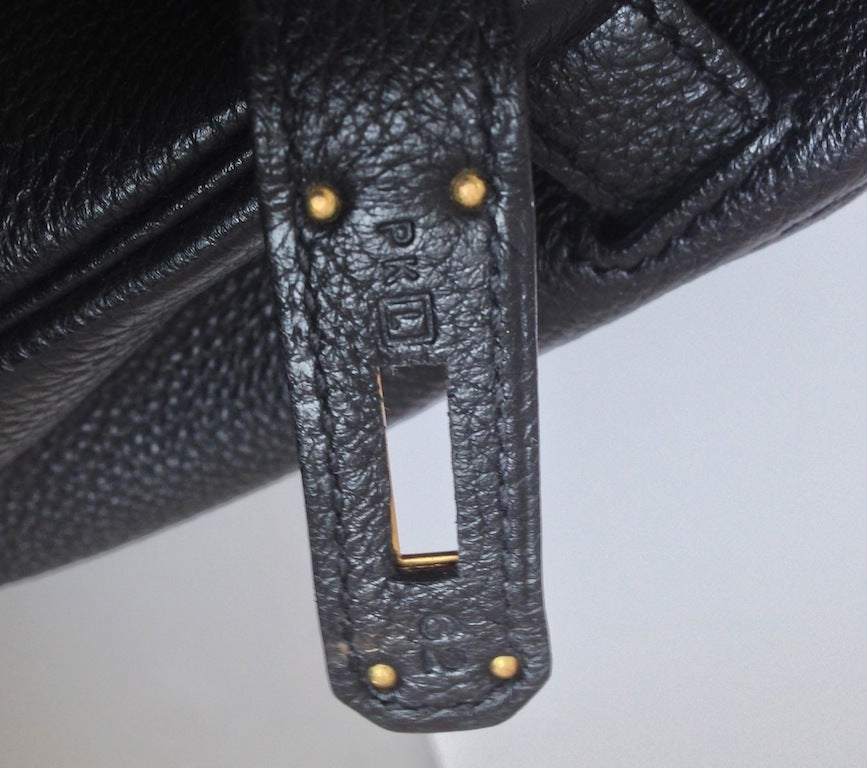 Hermes Birkin 30 Togo black Gold hardware 3