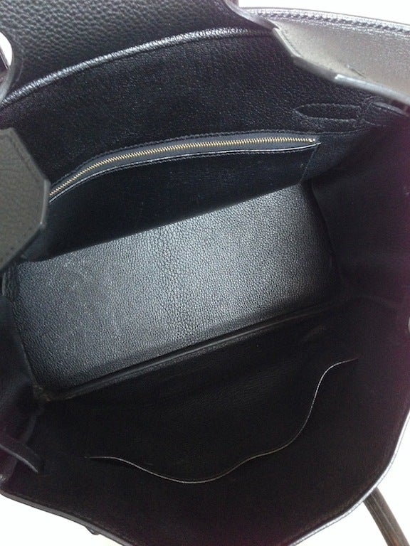 Hermes Birkin 30 Togo black Gold hardware 5