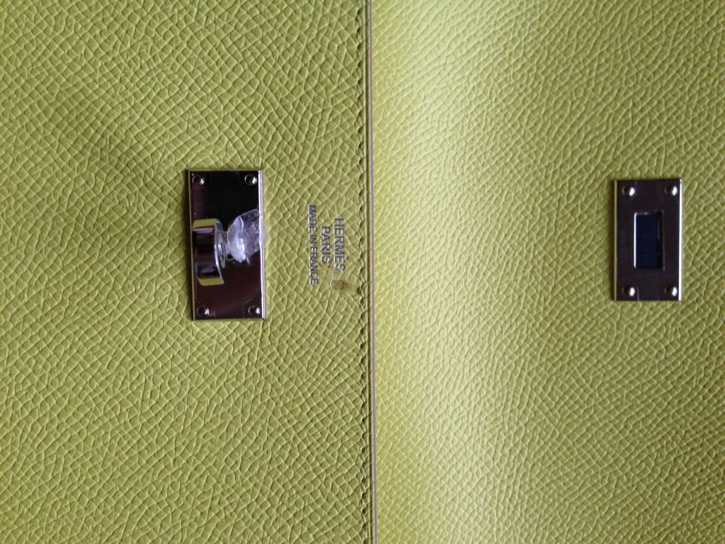Hermès Kelly Long wallet Lime 4