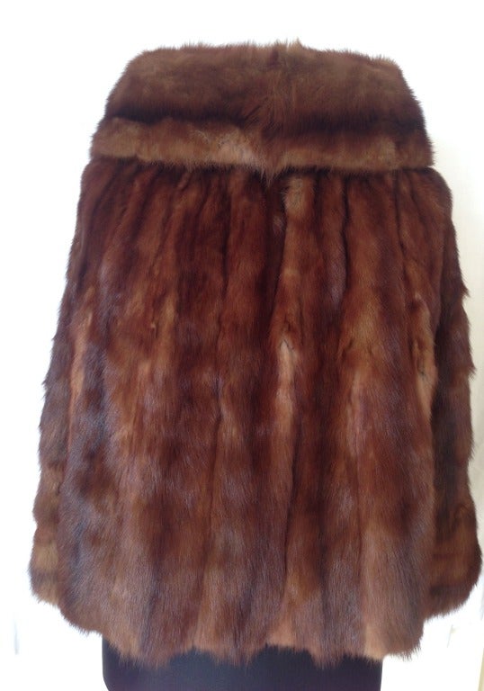 Rare Sable Fur coat 
Canadian stone marten sable
Excellent condition – no holes, no stains, no odors
From 90’

It can be closed by a gorgeous strass button : 1,20 X 1,20 inches

Dimensions of the sable fur
Length : 20
Width : 40
Bust :