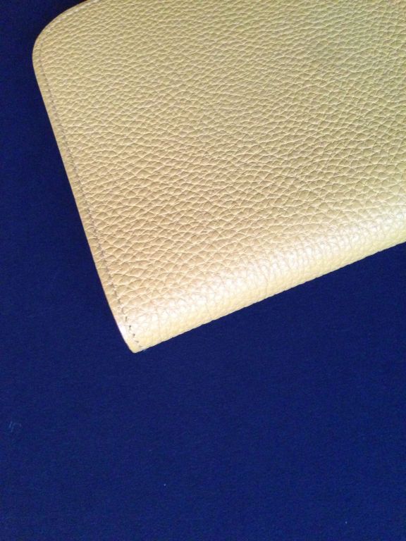 Women's Hermes Dogon wallet Jaune d’Or