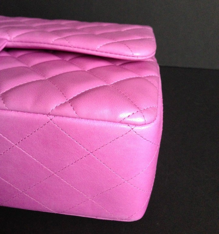 Chanel Timeless Pink flap Jumbo size 2