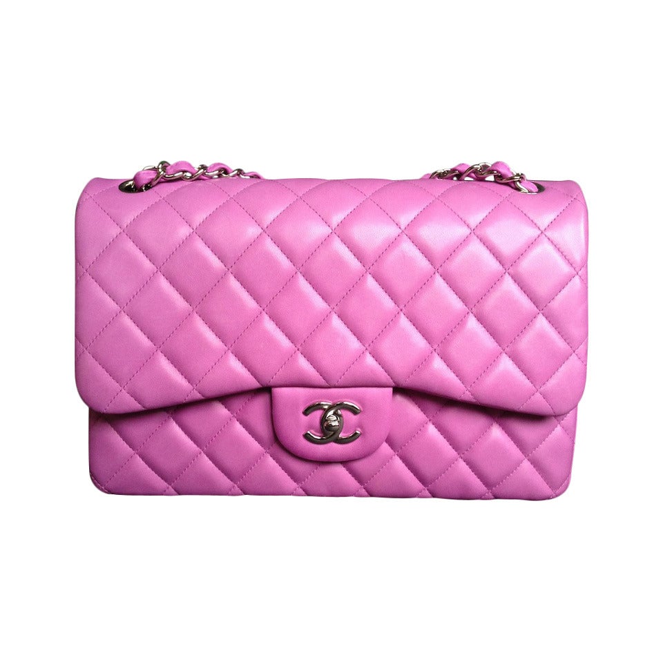 Chanel Timeless Pink flap Jumbo size