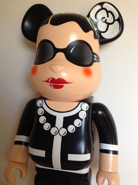 Exceptional and collectible Chanel Bearbrick 1