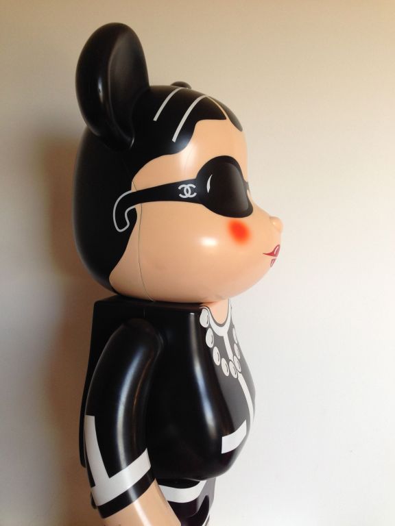 Exceptional and collectible Chanel Bearbrick 3
