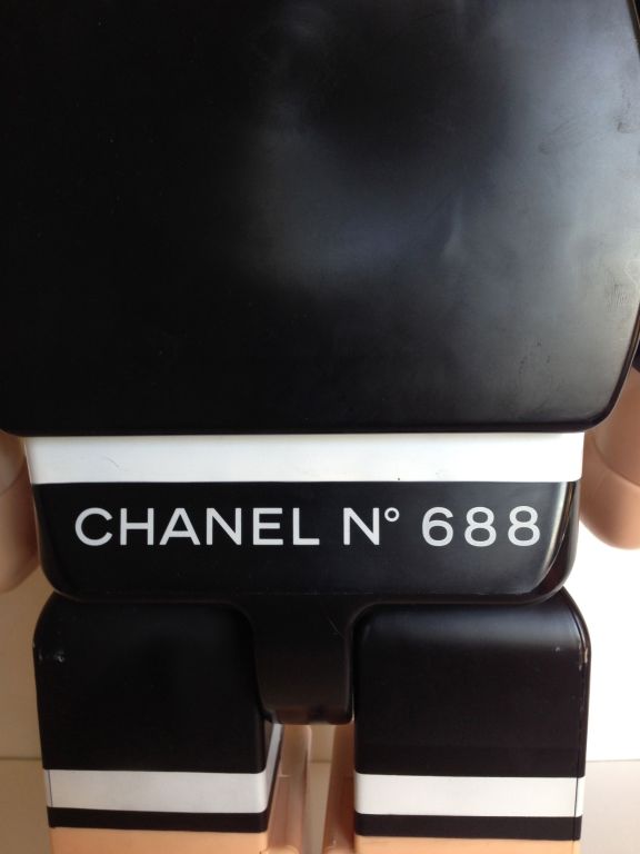 Exceptional and collectible Chanel Bearbrick 4