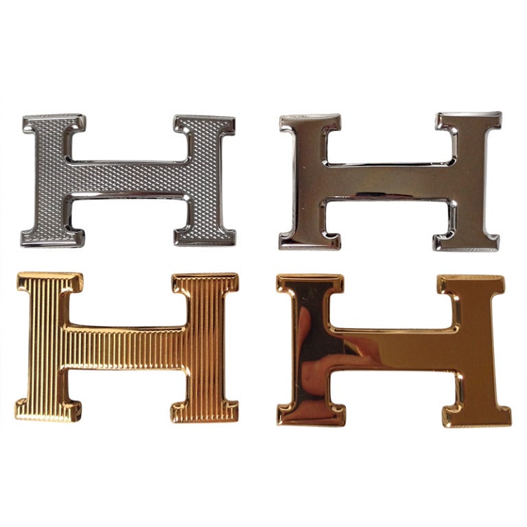 Authentic Hermes H Constance buckle set 4 Buckles