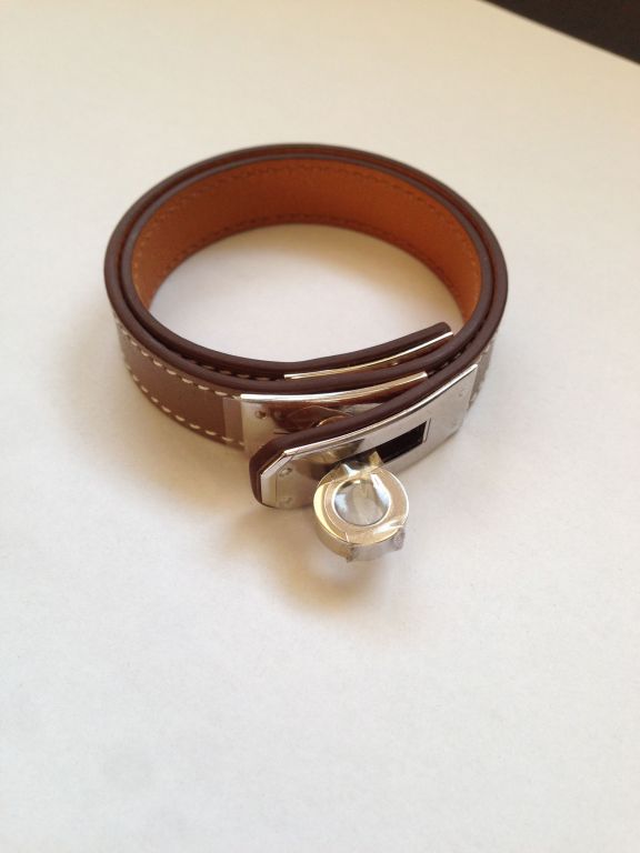 Hermes Kelly bracelet Double Tour In New Condition In Paris, FR