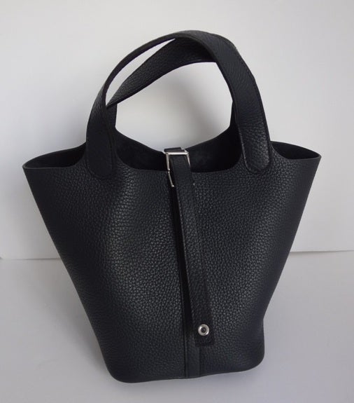 Hermes Picotin PM Bleu Obscur