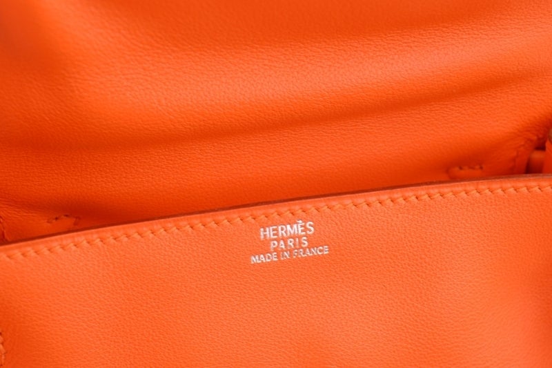 Hermes Kelly Idole (Kelly Doll) Gulliver Orange For Sale 1