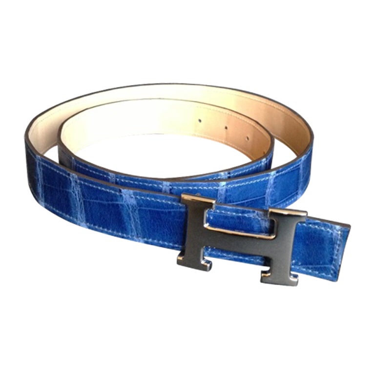 louis vuitton belts blue