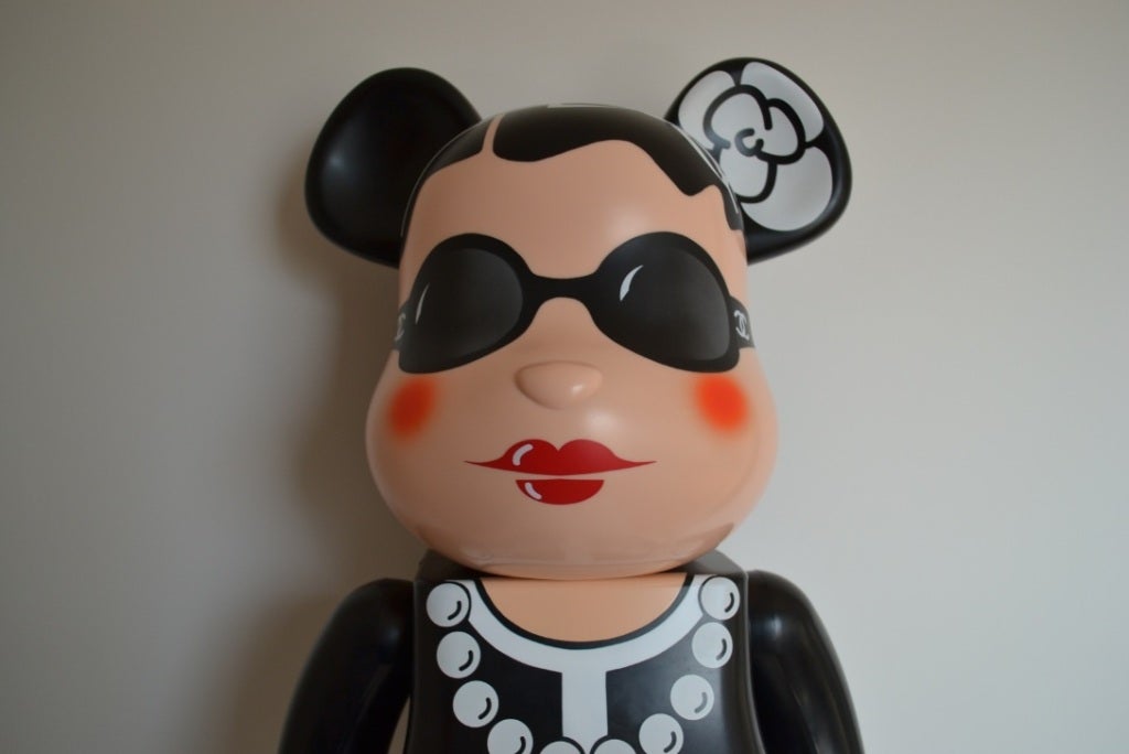 Exceptional and collectible Chanel Bearbrick 1