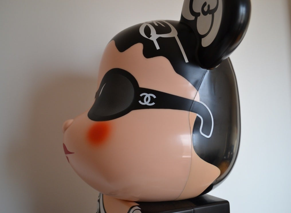 Exceptional and collectible Chanel Bearbrick 2
