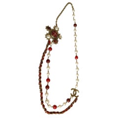 Chanel necklace ( sautoir) Scottish