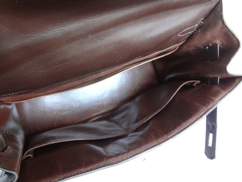 Hermes Kelly 32 handbag brown box 1
