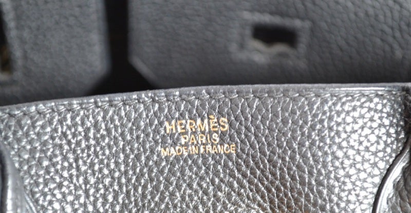 Hermes Birkin 30 Togo black Gold hardware 5