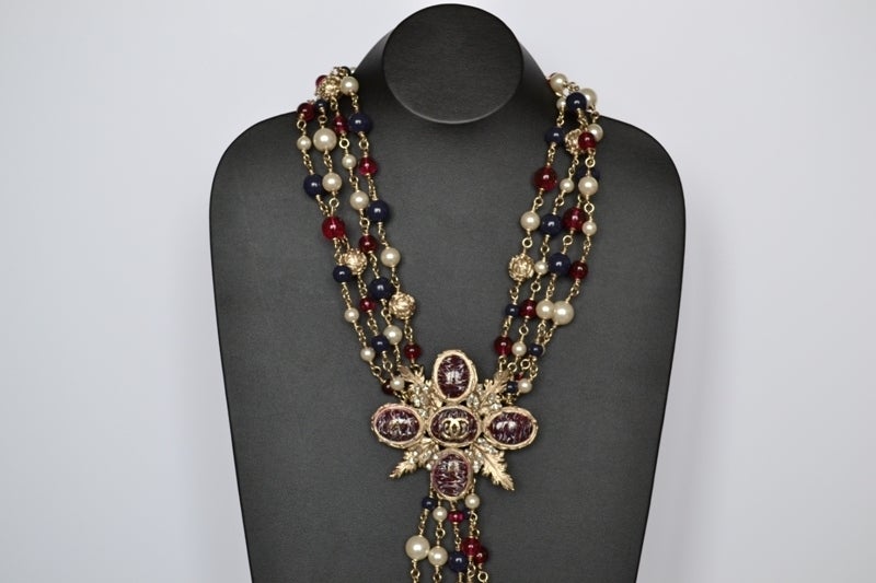 Women's Chanel Tie necklace Paris Byzance