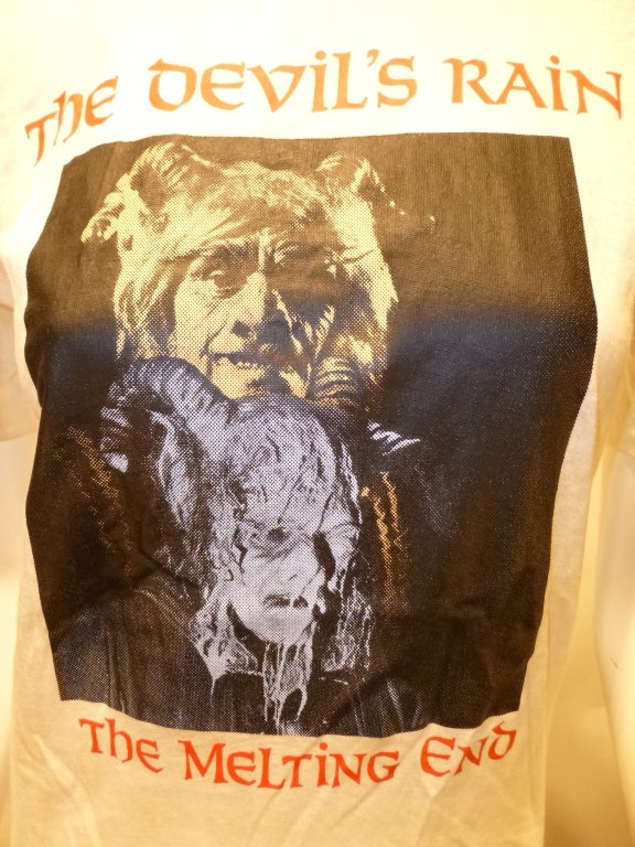 1975 Vintage Tee Shirt 'The Devil's Rain' Film Promotional