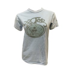 Vintage Early 1970s ZZ Top Tee Shirt