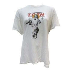 Vintage 1980er Jahre Peter Tosh auf einem Unicycle Teehemd