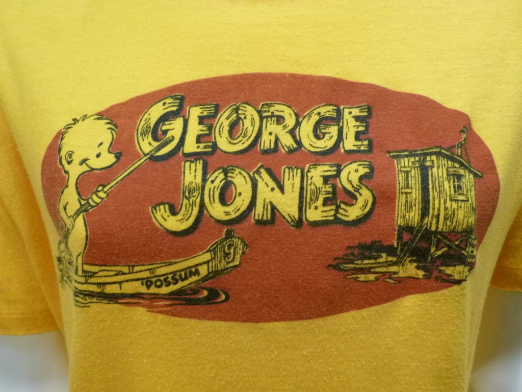 george jones possum shirt