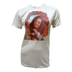 Vintage 1970s Loretta Lynn Tee Shirt Flowers