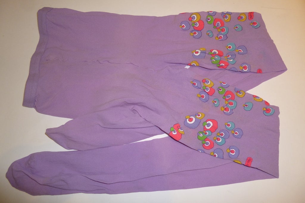 Peter Max is an American style icon. His brightly colored, psychedelic prints have adorned everything from advertisements to airplanes to clothing and art prints. The tights, available through Burlington, are named 