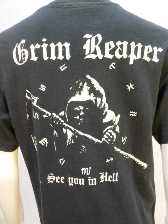 grim reaper band shirt