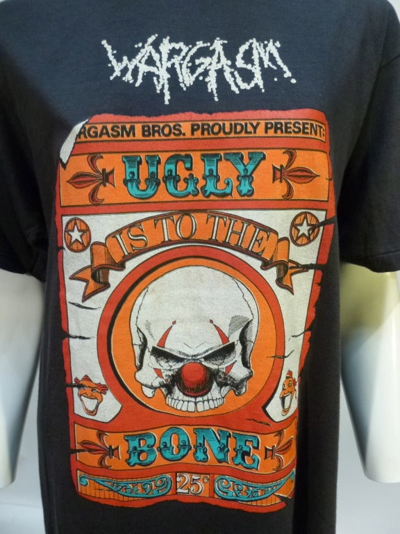 Vintage 1990 Wargasm Nether Regions Tour Tee Shirt