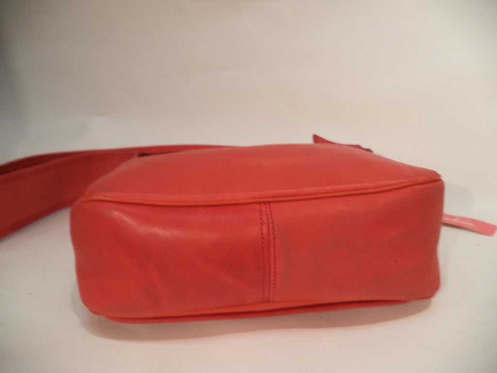Vintage Deadstock Bonnie Cashin For Coach Leather Handbag 1968 Coty Award For Sale 1