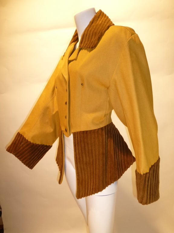 Vintage 1990s Isabel Toledo Architectural Structured Jacket