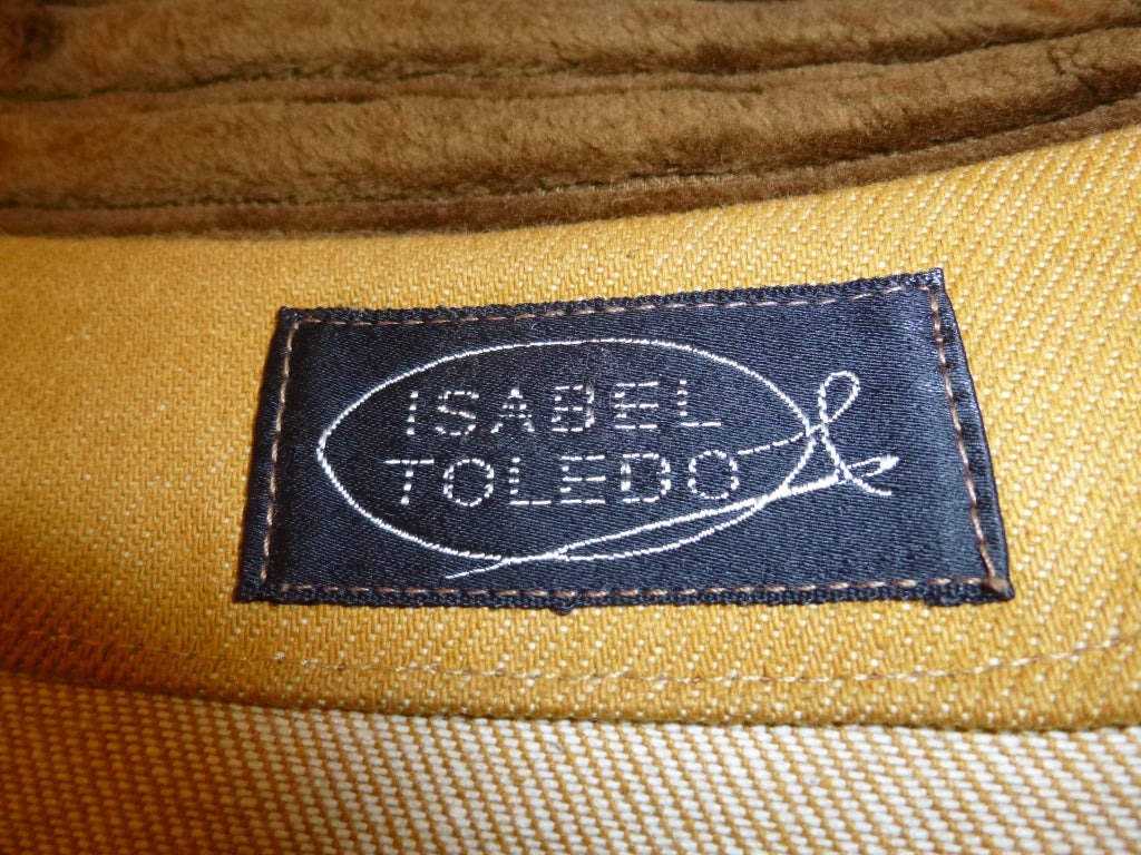 Vintage 1990s Isabel Toledo Architectural Structured Jacket For Sale 2