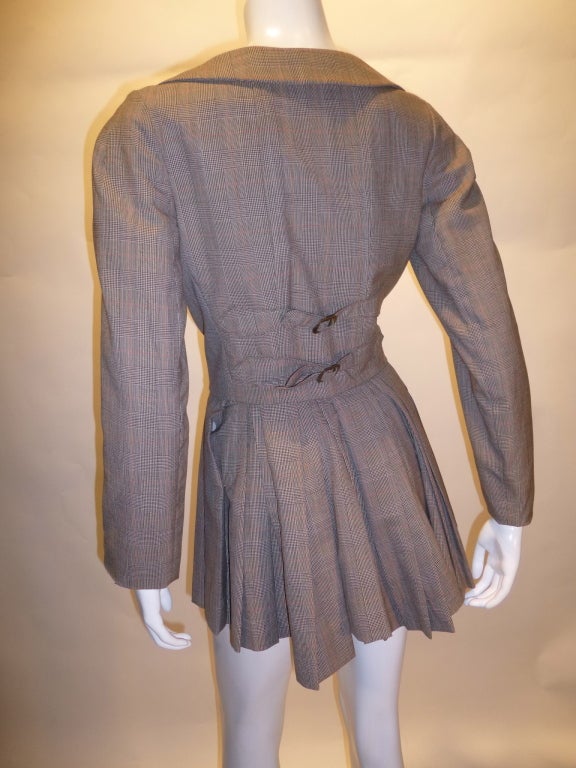Women's Excellent Vivienne Westwood 1988/1989 2 Piece Skirt Suit For Sale