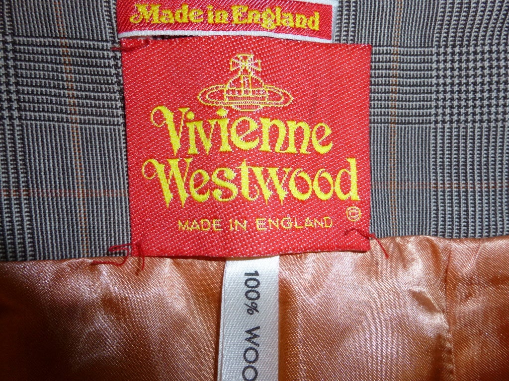 Excellent Vivienne Westwood 1988/1989 2 Piece Skirt Suit For Sale 6