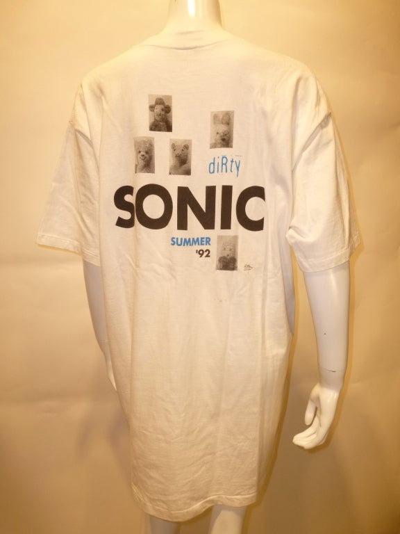 sonic youth dirty shirt