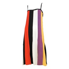Color Panel Dress / YSL-1088