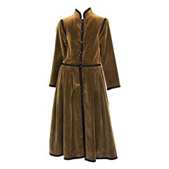 Vintage Corduroy Coat / YSL-1047